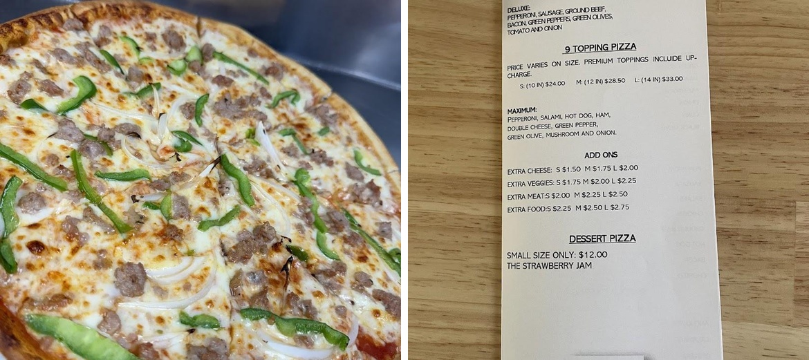 Brothers Pizza Menu